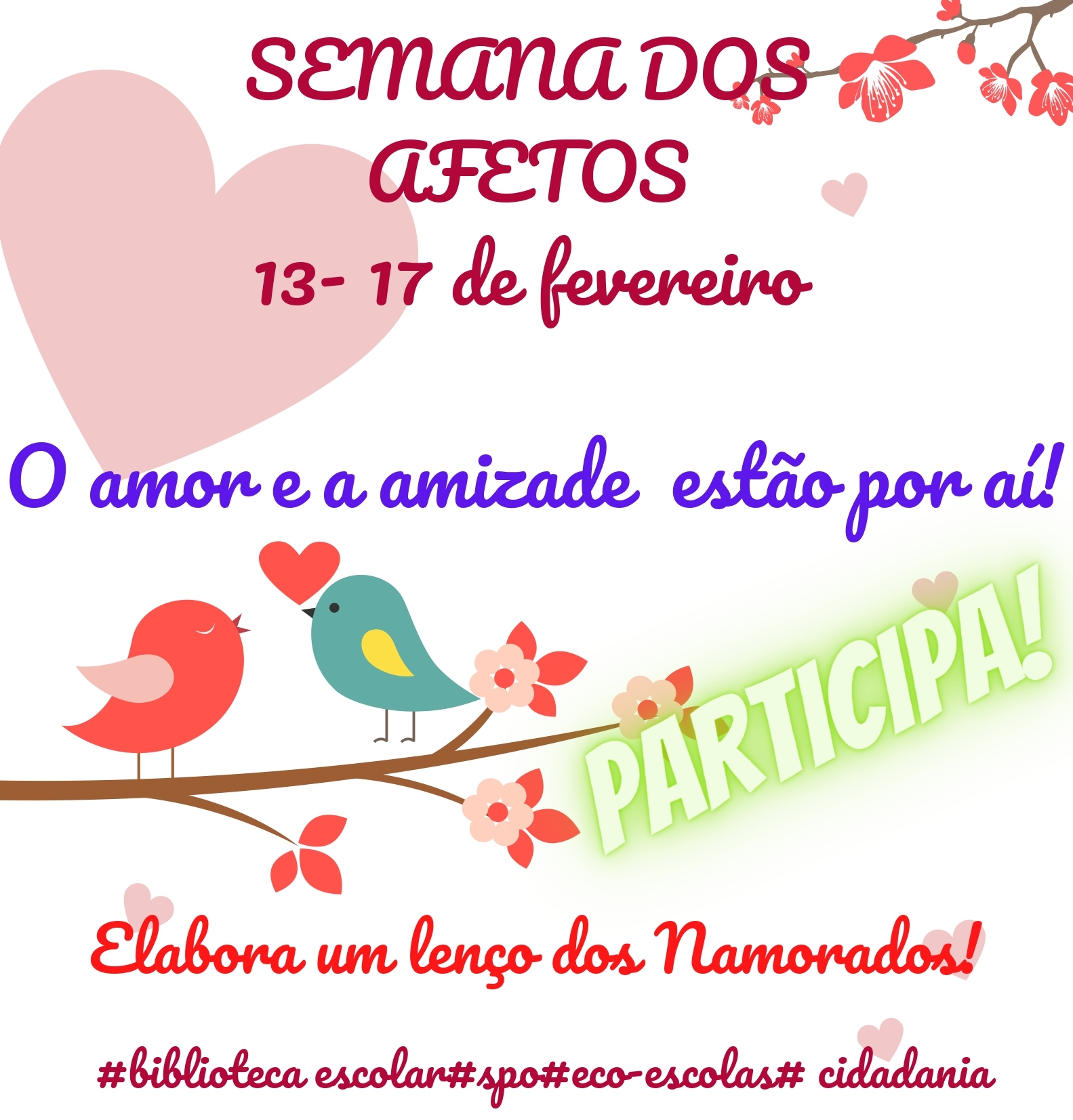 SemanaAfetos Cartaz