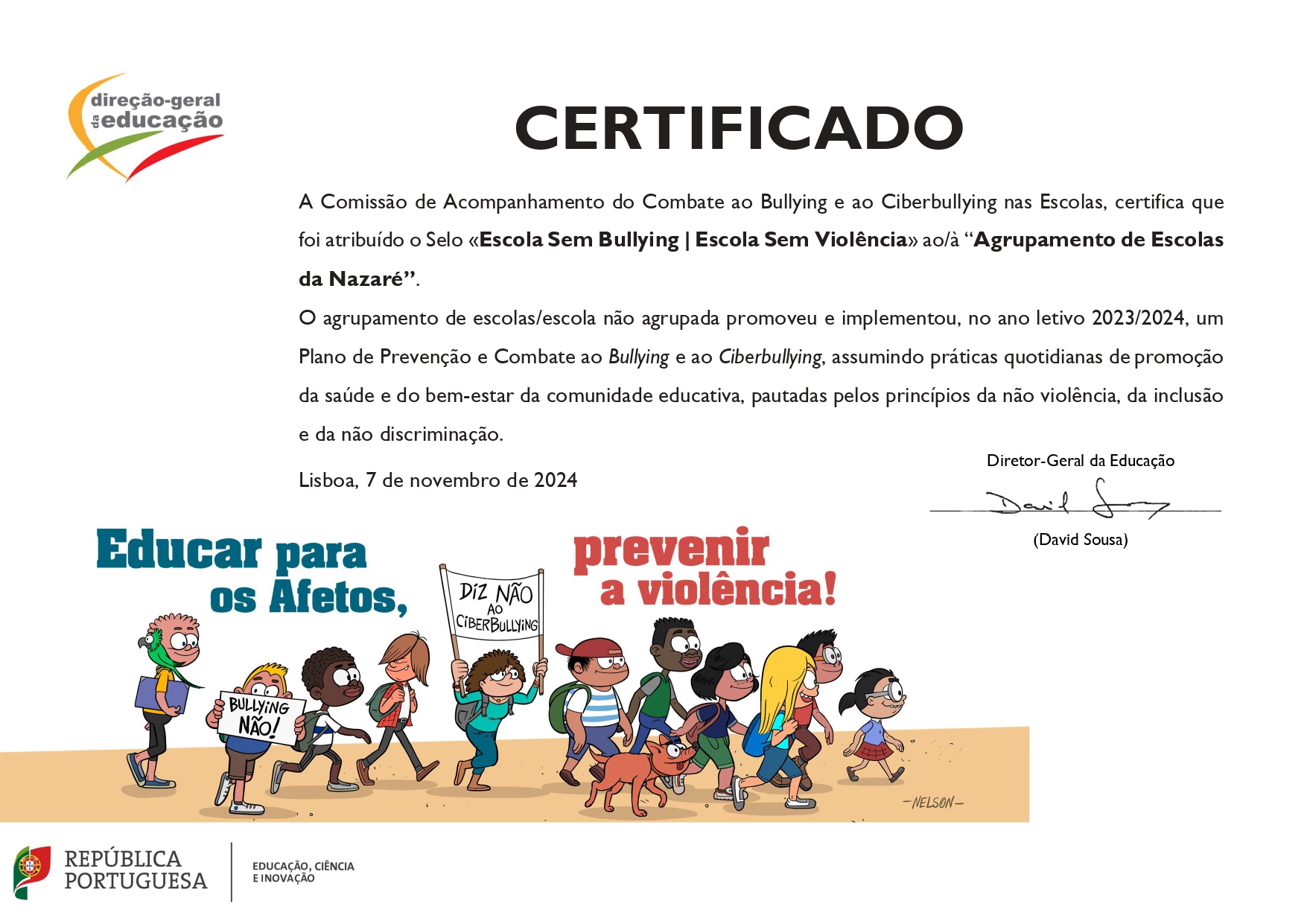 ESCOLAS SEM BULLYING